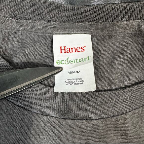 PNW Artist Unisex Medium Short Sleeve Graphic Celtic Tree Grey Brown Indie - Picture 5 of 6